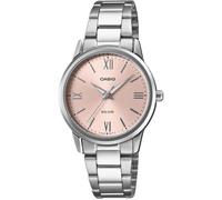 Casio Reloj analógico Enticer para mujer, Rosa, informal