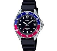 CASIO TIMELESS COLLECTION MDV-10-1A2V| Rojo/Azul y azul claro/Plateado