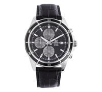 Casio Reloj Analogico para Hombre de Cuarzo con Correa en Cuero EFR-526L-1AVUEF