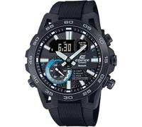 CASIO Reloj Analógico para Hombres de Cuarzo con Correa en Acero Inoxidable ECB-40PB-1AEF