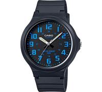 Casio Reloj Analógico para Hombres de Cuarzo con Correa en Resina MW-240-2