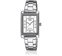 Casio Reloj Analógico para Mujer de Cuarzo con Correa en Acero Inoxidable LTP-1234PD-7BEF