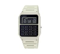 Casio Reloj calculadora Vintage CA53W-1 para Hombre, Beige, Vintage