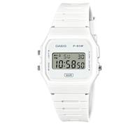 Casio Reloj Casual F-91WB-7ACF, Blanco, Informal