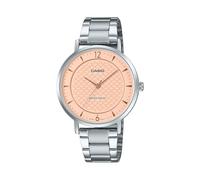 Casio Reloj Casual LTP-VT04D-4ADF, Plata, Pulsera