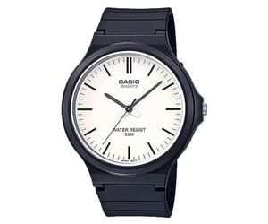 Casio Reloj Casual MW-240-7E, Blanco, Grande, Informal