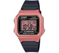 Casio Reloj Collection W-217H para Hombre, Oro Rosa, Talla única, Correa