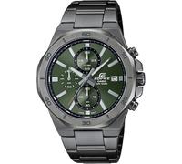 CASIO EDIFICE Reloj Cronógrafo para Hombres de Cuarzo con Correa en Acero Inoxidable EFV-640DC-3AVUEF