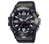 Casio Reloj Cuarzo Hombre 43.00mm con dial Digital Negro y Correa de Resina Caqui GG-B100-1A3ER
