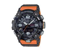 Casio Reloj Cuarzo Hombre 45.00mm con dial Análogico-Digital Gris y Correa Naranja GG-B100-1A9ER