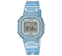 Casio Reloj Cuarzo Unisex 30.00mm con dial Digital Clear y Correa de Plastic/Resin Bracelet Azul LA-20WHS-2AEF