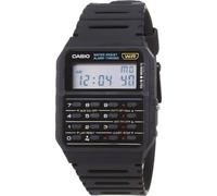 Casio Reloj Cuarzo Unisex 34.00mm con dial Digital LCD y Correa de Plastic/Resin Strap Negro CA-53W-1ER