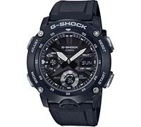 Casio Reloj Cuarzo Unisex 49.00mm con dial Análogico-Digital Negro y Correa de Rubber Strap Negro GA-2000S-1AER