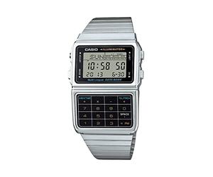 Casio Reloj de banco de datos con calculadora de memoria
