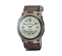 Casio Reloj de batería para hombre AW80-1AV Forester Ana-Digi Databank de 10 años