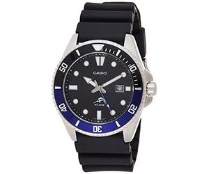 Casio Reloj de buceo negro MDV106-1AV 200 M WR para hombre (MDV106-1A)