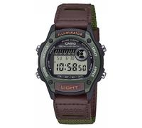 Casio Reloj de Cuarzo Alarm-Chrono para Mujer y Jóvenes W-220HF-3AVEF