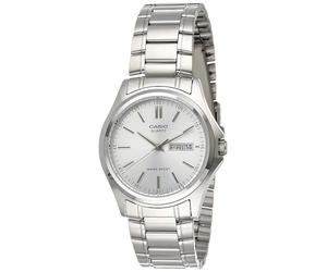 Casio Reloj de Cuarzo, Blanco, 24mm, Clásico