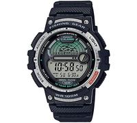 Casio Reloj de Cuarzo con Temporizador de Pesca para Hombre con Correa de Resina, Negro, Reloj de Cuarzo