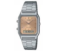 Casio Reloj De Pulsera Colección Edgy Plata/Cobre AQ-230A-4AMQYES
