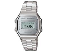 CASIO Reloj De Pulsera Digital Color Plata A168WEM-7EF