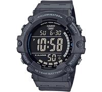 Casio Reloj de pulsera digital estándar, serie AE-1500, Chippukashi para hombre, Gris oscuro Ae-1500wh-8bv, Resistente al agua