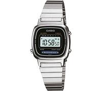 Casio Reloj de pulsera digital para mujer con acero inoxidable LA670W