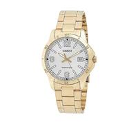 Casio Reloj de Vestir MTP-V004G-7B2UDF, Dorado, Informal