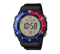 Casio Reloj Iluminator Digital Negro Bisel Rojo/Azul, AE-1700H-1A2VEF.