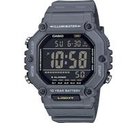 Casio Reloj Digital de Cuarzo para Hombre con Correa de plástico AE-1600H-8BVEF, Gris, Deportivo