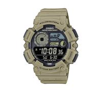 Casio Reloj Digital de Cuarzo para Hombre con Correa de Resina WS-1500H-5BV, Beige, Deportivo