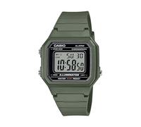CASIO Reloj Digital de Cuarzo para Hombre con Pulsera de Resina W-217HM