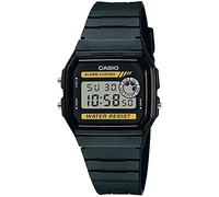 Casio Reloj Digital de Cuarzo Unisex F-94WA-9D - Alarma, Crono, Lux - Caucho Negro