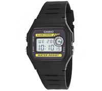 Casio Reloj Digital de Cuarzo Unisex F-94WA-9D - Alarma, Crono, Lux - Caucho Negro