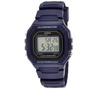 Casio Reloj Digital para Hombre de Cuarzo con Correa en Resina W-218H-2AVDF