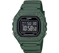 Casio Reloj Digital para Hombre de Cuarzo con Correa en Resina W-218H-3BVCF