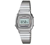 Casio Digital Stainless Steel Alarm Timer LA670WA-7DF Women's Watch