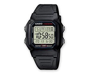 CASIO Reloj Digital para Unisex de Automático con Correa en Resina W-800H-1AV
