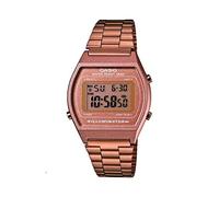 Casio Reloj digital unisex retro B640WB con correa de acero inoxidable