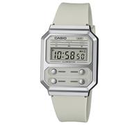 CASIO Reloj Digital Vintage Edgy Gris Claro A100WEF-8AEF