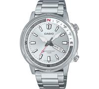 Casio Reloj Hombre Analogico Cuarzo con Correa de Acero Inoxidable MTD-130D-7AVDF