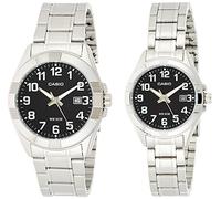 Casio Reloj Hombre Analogico Cuarzo con Correa de Acero Inoxidable MTP-1308D-1B