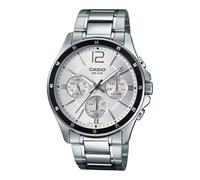 Casio Reloj Hombre Analogico Cuarzo con Correa de Acero inoxidable MTP-1374D-7AVDF