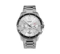 Casio reloj hombre analogico cuarzo con correa de acero inoxidable mtp