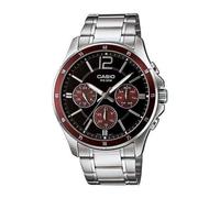 Casio reloj hombre analogico cuarzo con correa de acero inoxidable mtp