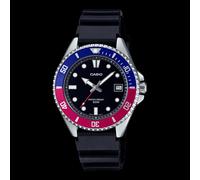 Casio reloj hombre analogico cuarzo con correa de resina mdv-10-1a2vdf