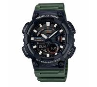 Casio reloj hombre analogico/digital cuarzo con correa de resina aeq-1