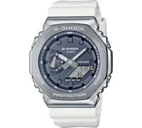 CASIO Reloj Analógico para Unisex-Adultos de Cuarzo con Correa en Acero Inoxidable GM-2100WS-7AER