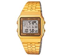 Casio reloj hombre digital cuarzo con correa de acero inoxidable a500w