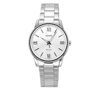 Casio Reloj Hombre MTP-1303DD-7AV Acero Plateado Analógico Esfera Blanca 50 m